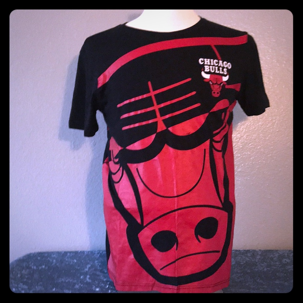 NBA Bulls Official logo T-shirt